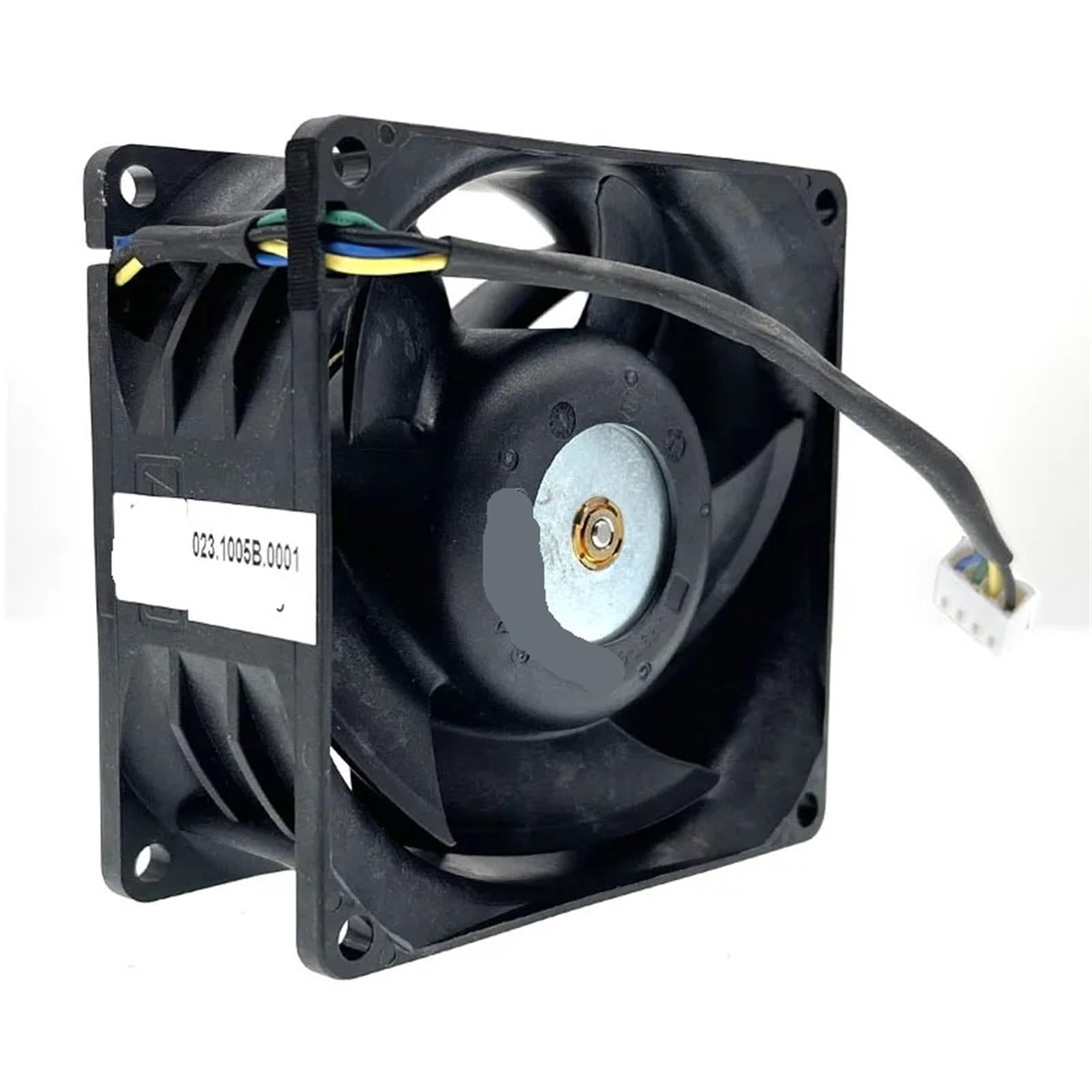 PEQYUACTE 80mm High Speed AirFlow DC 12V Dual Ball Bearing PWM Cooling Fan Computer PC,80X80X38mm 10000RPM Case Powerful Cooler