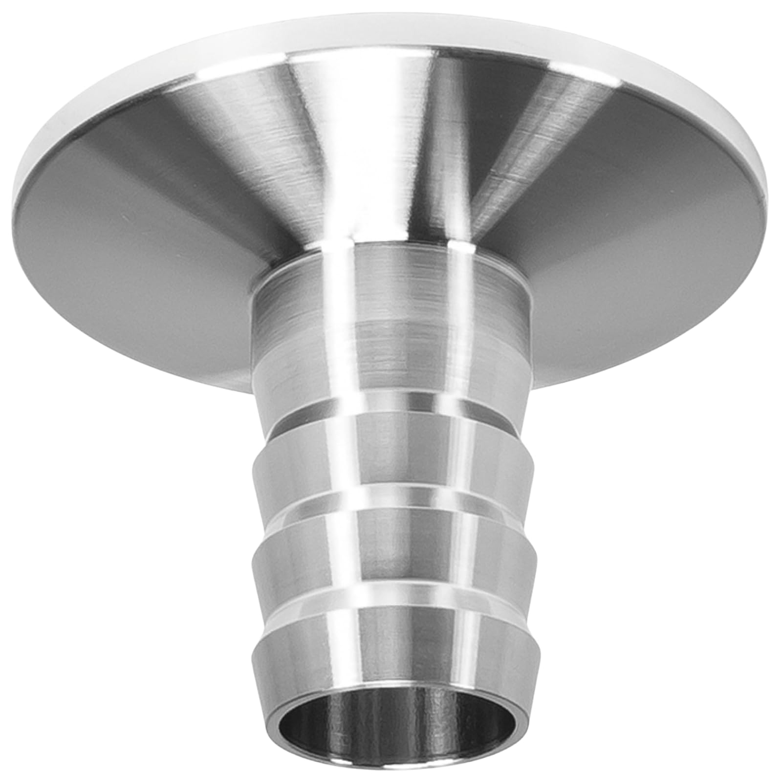 Adaptateur de tuyau en caoutchouc ISO-KF, 2 pièces, raccord en acier inoxydable 304 for systèmes de vide(KF50 to 40 mm)