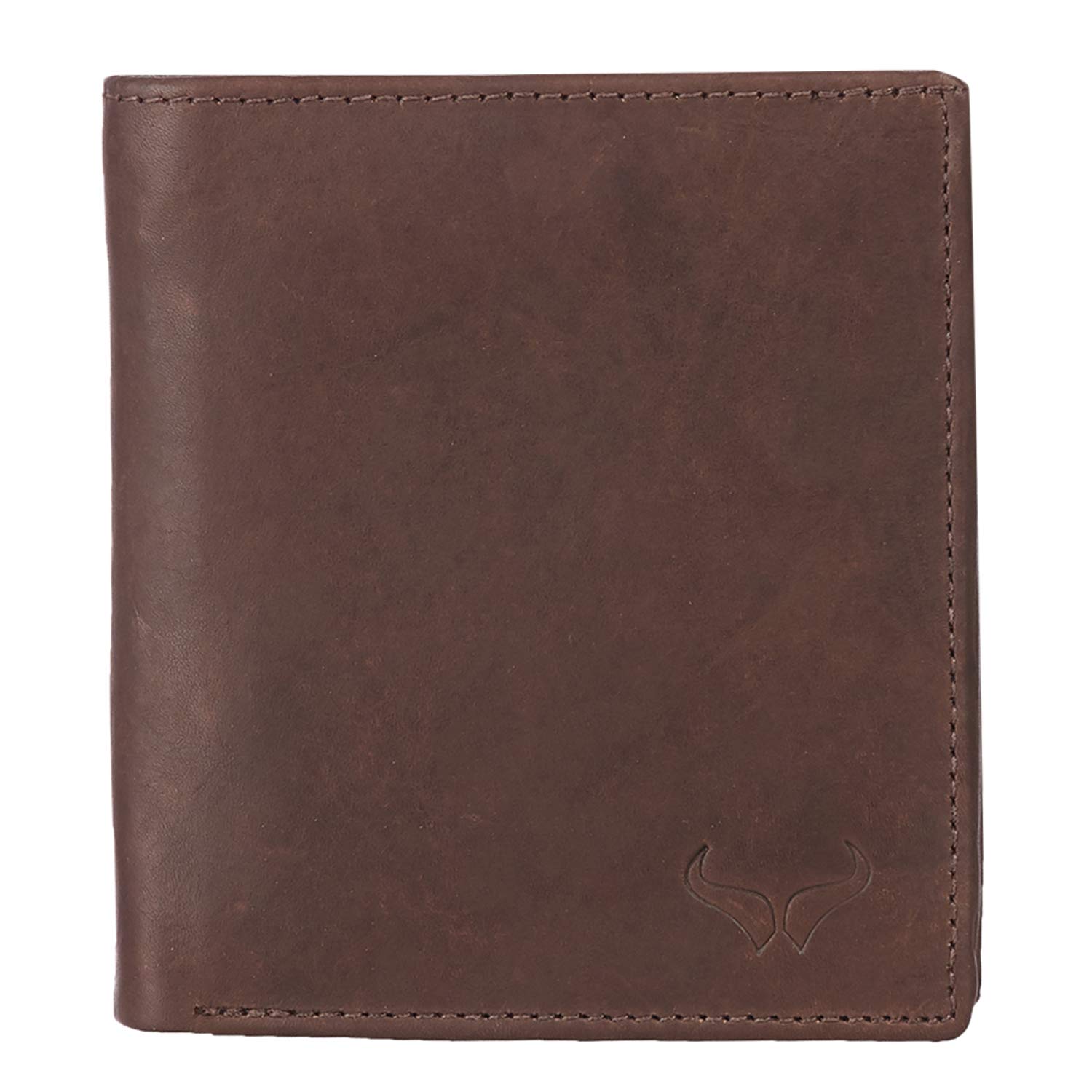 BernMen Genuine Leather Bi-Fold Wallet
