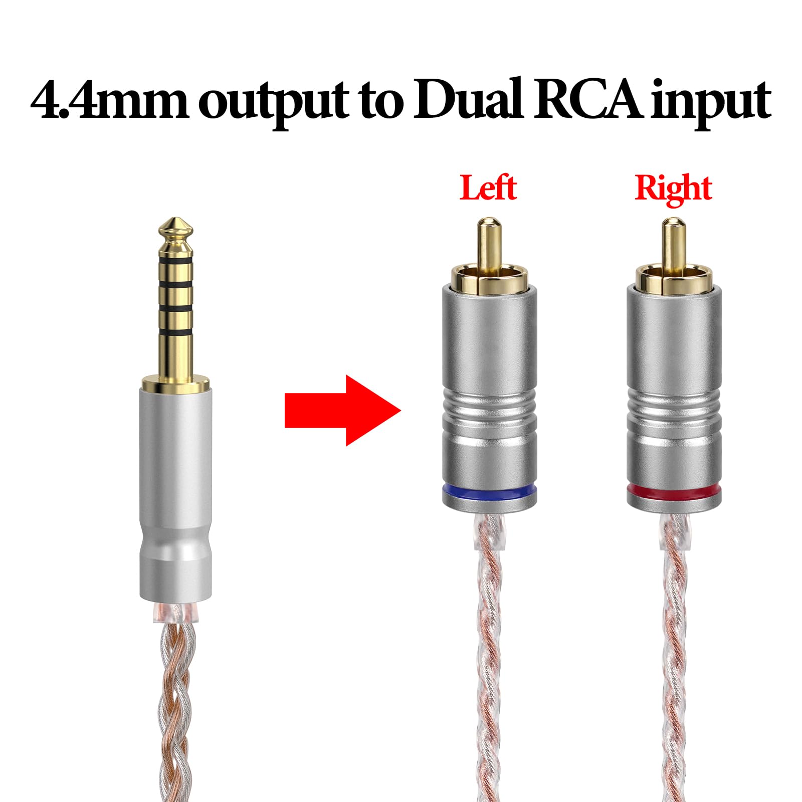 DAP→カーナビ RCA入力ケーブル 芯4.4mmバランス 特注品　高音質 DAP→カーナビ RCA入力ケーブル 芯4.4mmバランス 特注品 高音質 Amazon |