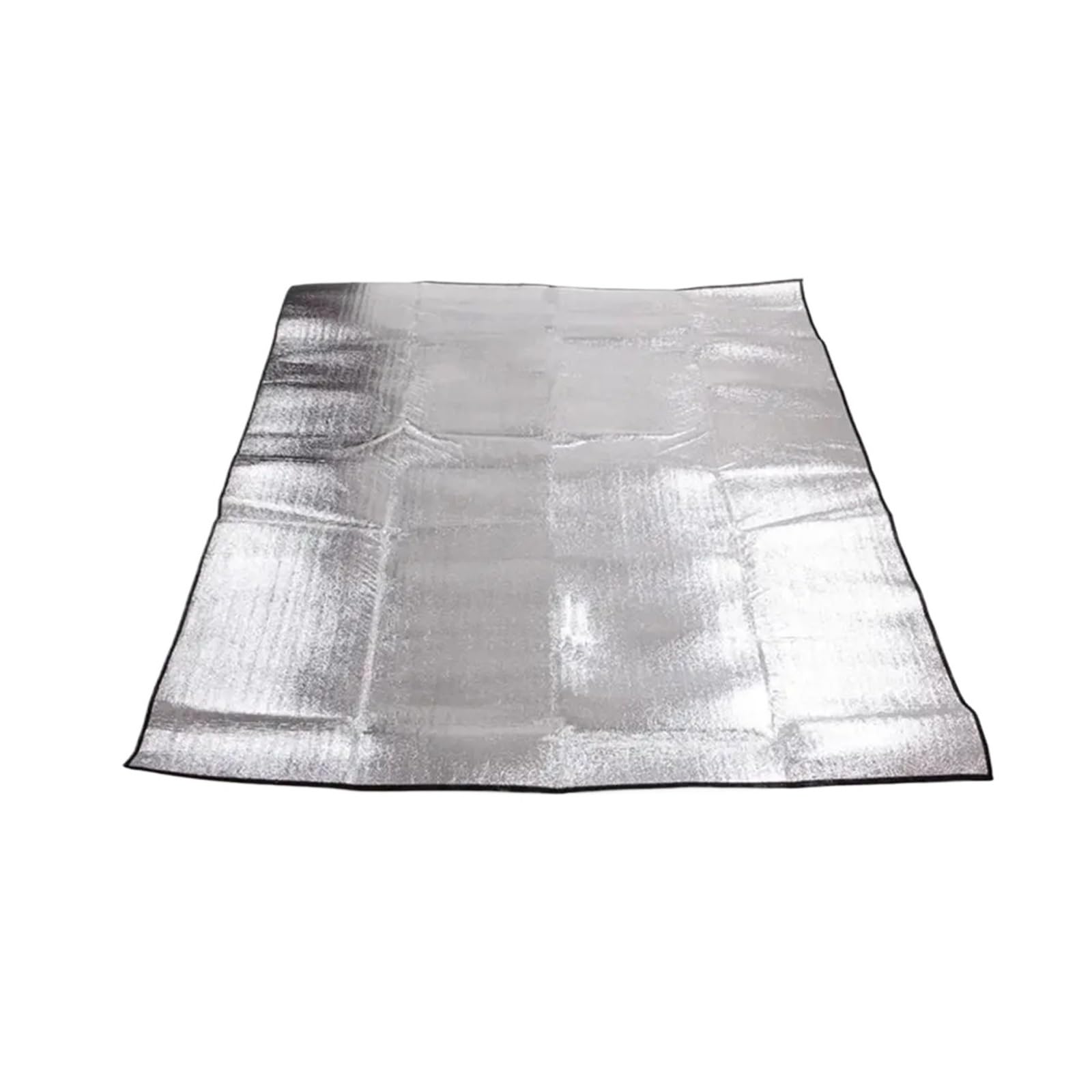 Telo Picnic Tappetino da campeggio in schiuma, coperta in alluminio, materassino in schiuma, materassino termico for Tende da esterno, impronta riflettente del calore(200x200cm)