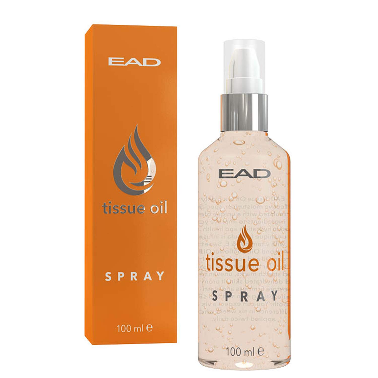 EAD Tissue Oil Spray 100ml Multiuse Skincare with Vitamin A & E for Scars, Uneven Skin Tone, and Dry, Dehydrated Skin (Lavender, 100ml, Single)