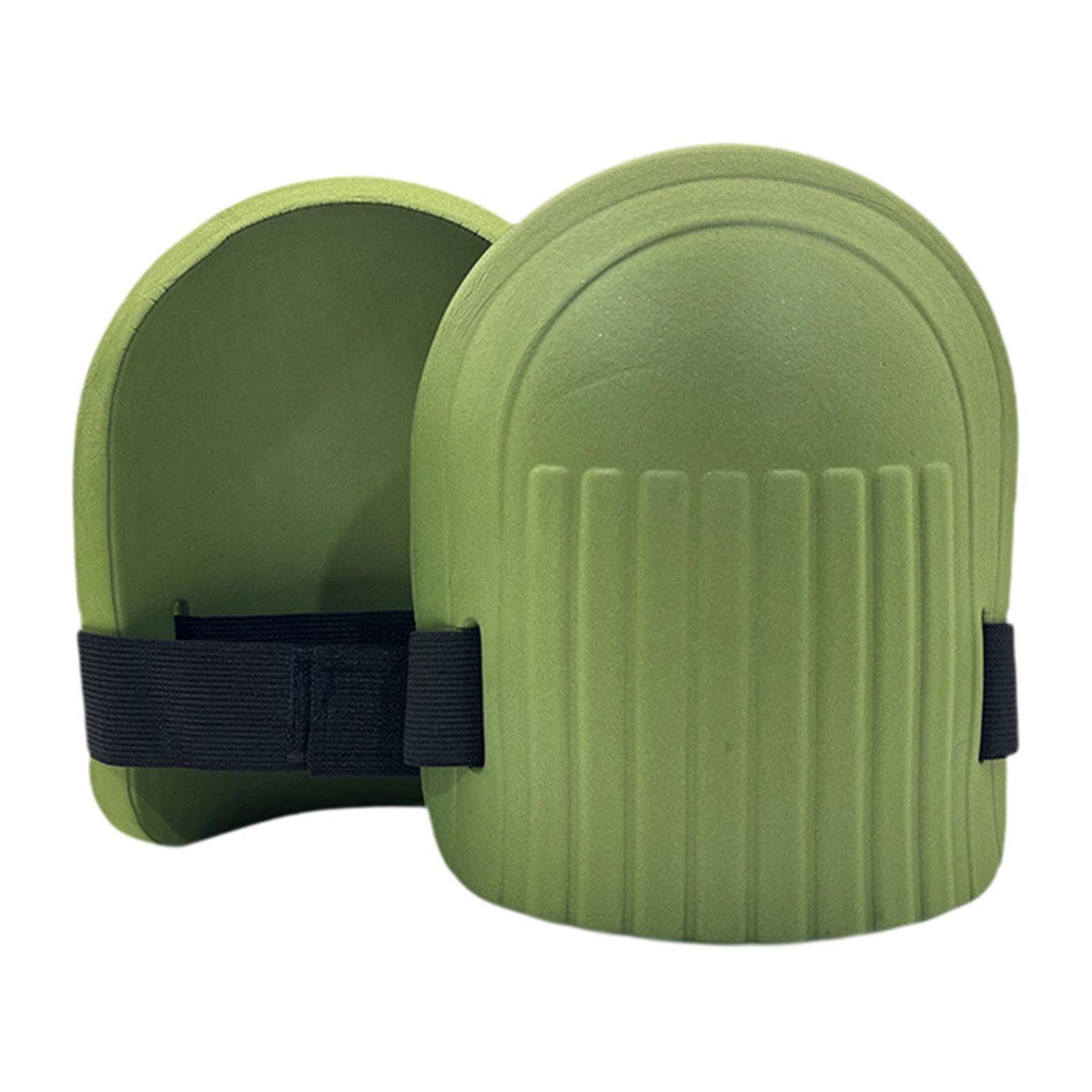 Menolana 1 Pair EVA Foam Gardening Knee Pads with Adjustable Strap Multifunctional Roofing Kneeling Pads for Photographers Accessories, Green