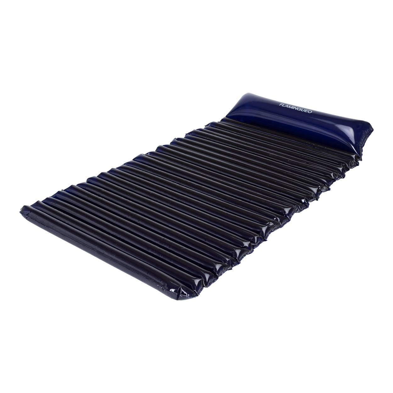 Flamingueo - Inflatable pool mattress 90 x 180 x 18 cm, Blue