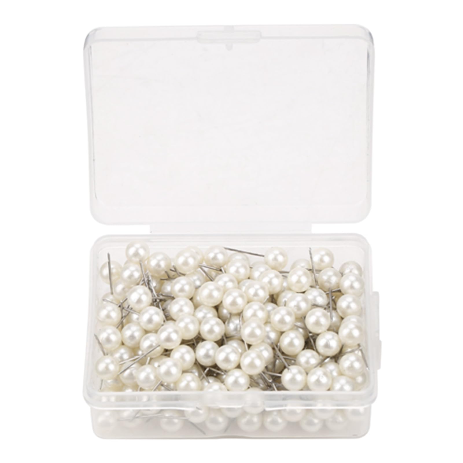 200 Pieces Plastic Round Head Round Head Push Pins Pins Decorative DIY for Bulletin Board Mark Map Marker
