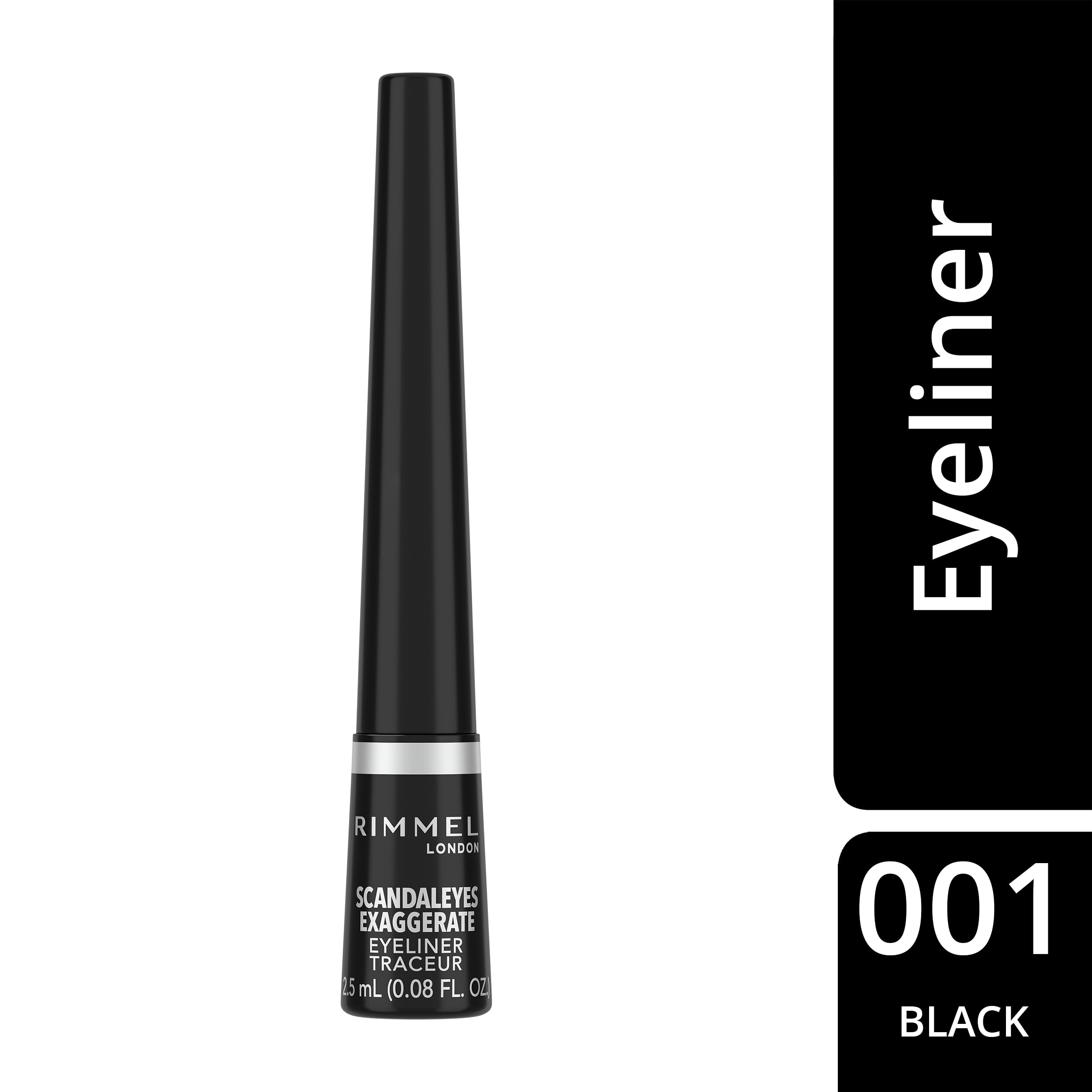 Max Factor Exaggerate Eyeliner, Czarny, 2.5 ml