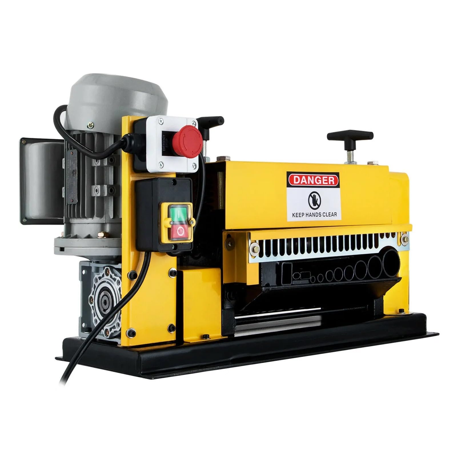 Lpuhhda One Color 1-38Mm Wire Stripping Machine Copper Cable Stripper Scrap Recycle Tool Automatic Electric Wire Stripper With 10 Blades