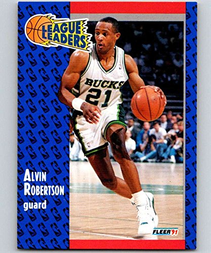 Amazon.com: 1991-92 Fleer Basketball #222 Alvin Robertson