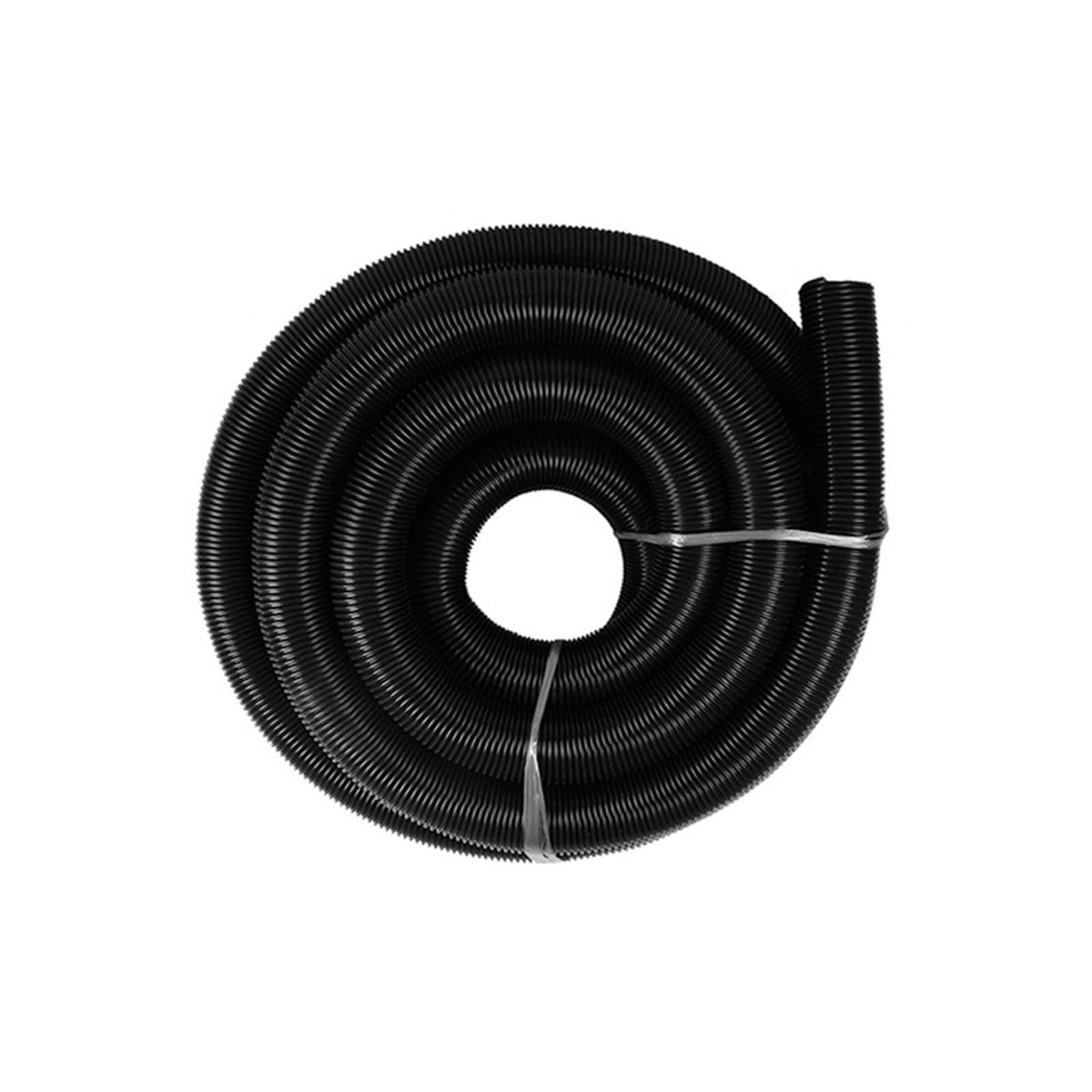Manguera de aspiradora interior de 60 mm/exterior de 70 mm, tubo suave, duradero, tubo de vacío industrial general, fuelle para aspiradora (negro, 3 m (60 mm)