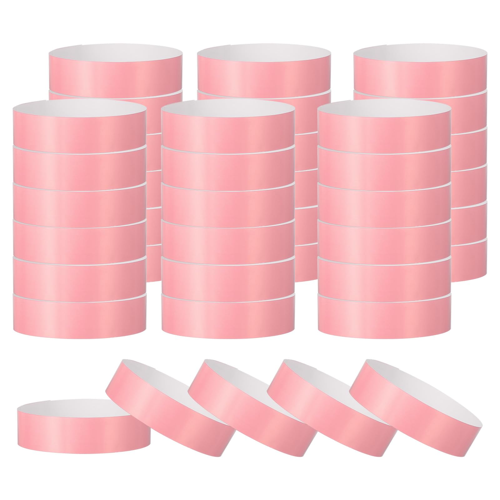 PATIKIL Paper Wristbands for Events 200 Pack Neon Party Wrist Bands