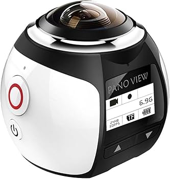 Amazon | OVTECH アクションカメラ Wi-Fi 360度カメラ 4K/30m防水
