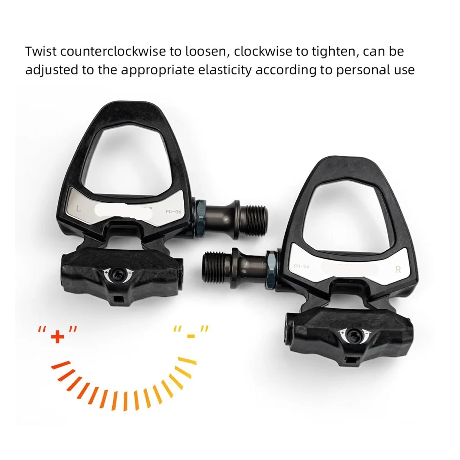 Pedales de Bicicleta automáticos autoblocantes SPD Carbono