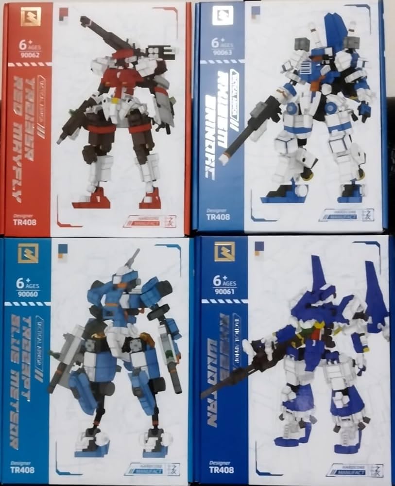 ブロックロボビルダー2 4種セット Amazon.co.jp: ブロックロボビルダー全4種セットコンプリート