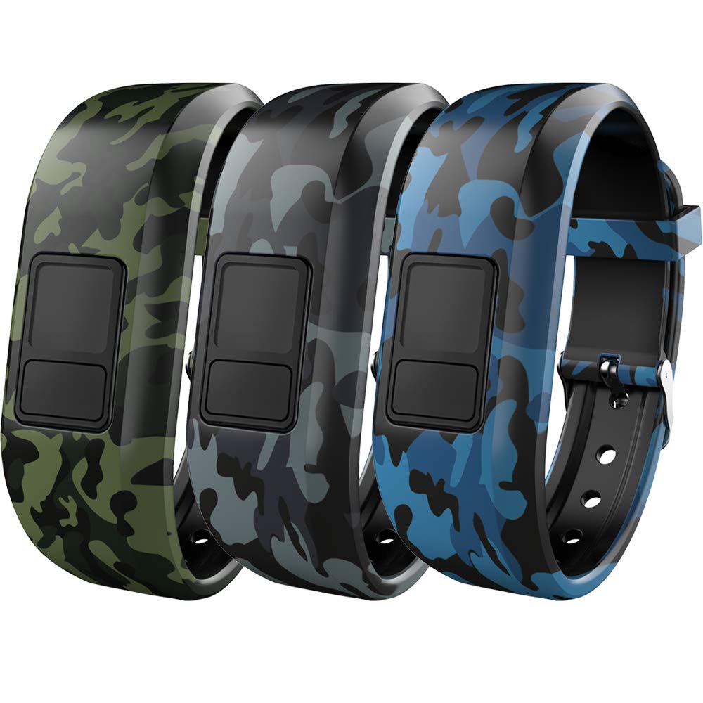 for Garmin Vivofit 3/jr/jr 2 Bands, Adjustable Wristbands with Watch Buckle for Kids Women Men(No Tracker)-image-29