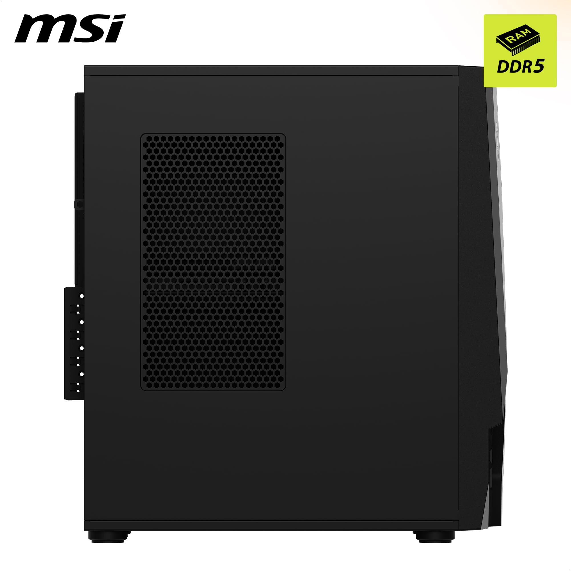 MSI MAG Infinite E1 14NVL5-104EU Gaming PC Intel Core i5 14400F GeForce RTX 5060 8G 16GB RAM DDR5 1TB SSD PCIe GEN4x4 NVMe Wi-Fi 6E 80+ Bronze