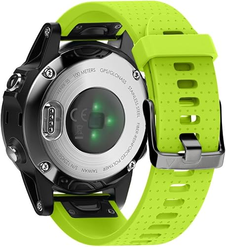 Miniatura 1 de ANCOOL - Correa para Garmin Fenix 5S, de ajuste fácil, de silicona suave de 20 mm de ancho, correa de reloj para Fenix 5S
