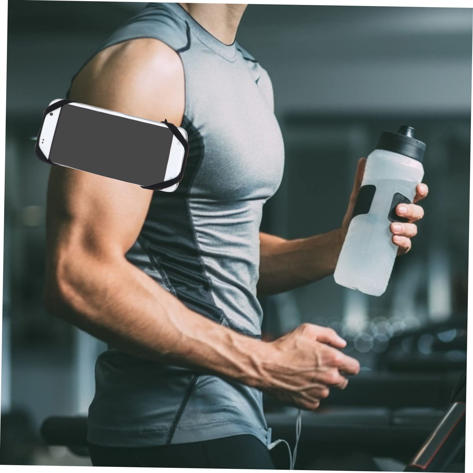 Gadpiparty 3sets Bracciale Sportivo Con Tasca Per Telefono Borsa Per Corsa Accessorio Per Jogging e Allenamento Adatto Sport All Aperto e Attività Fisica
