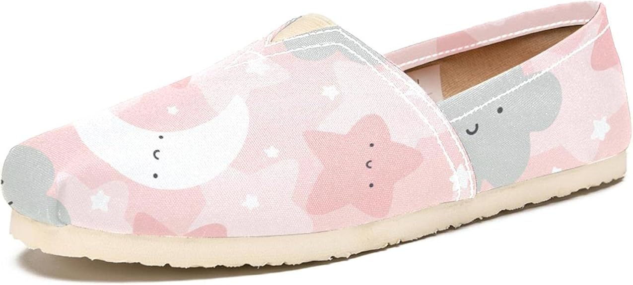 Cloud Moon and Stars Loafers for Women Cloud Moon and Stars Loafers for Women