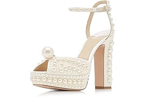 Dreamy Pearl Platform Pumps
