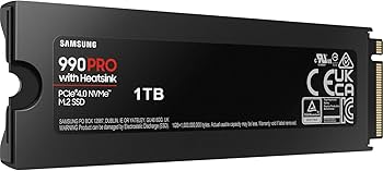 Samsung 990 PRO NVMe M.2 SSD z technologią Heatsink, 1 TB