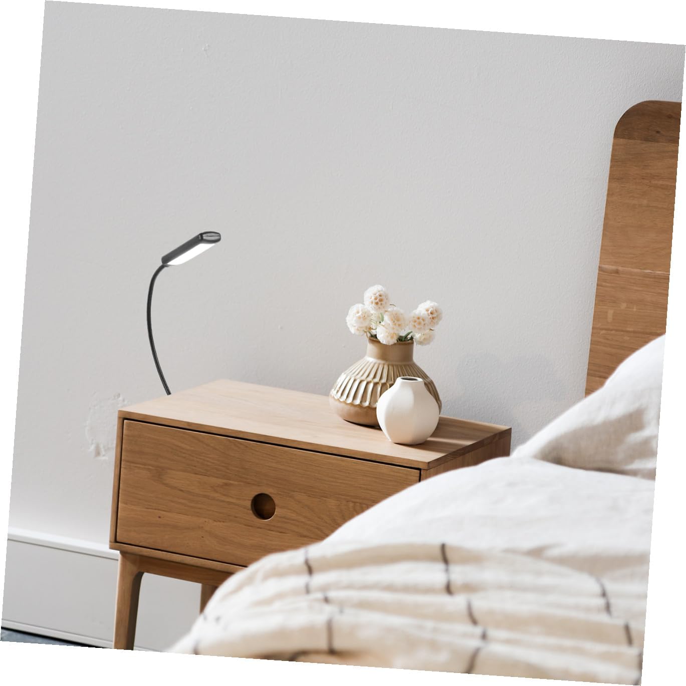 Rechargeable LED Reading Clip Light for Music Stand and Bedside, 2pcs Black Music Score Lamps with Clamp, Portable Book Light for Night Reading and Practice