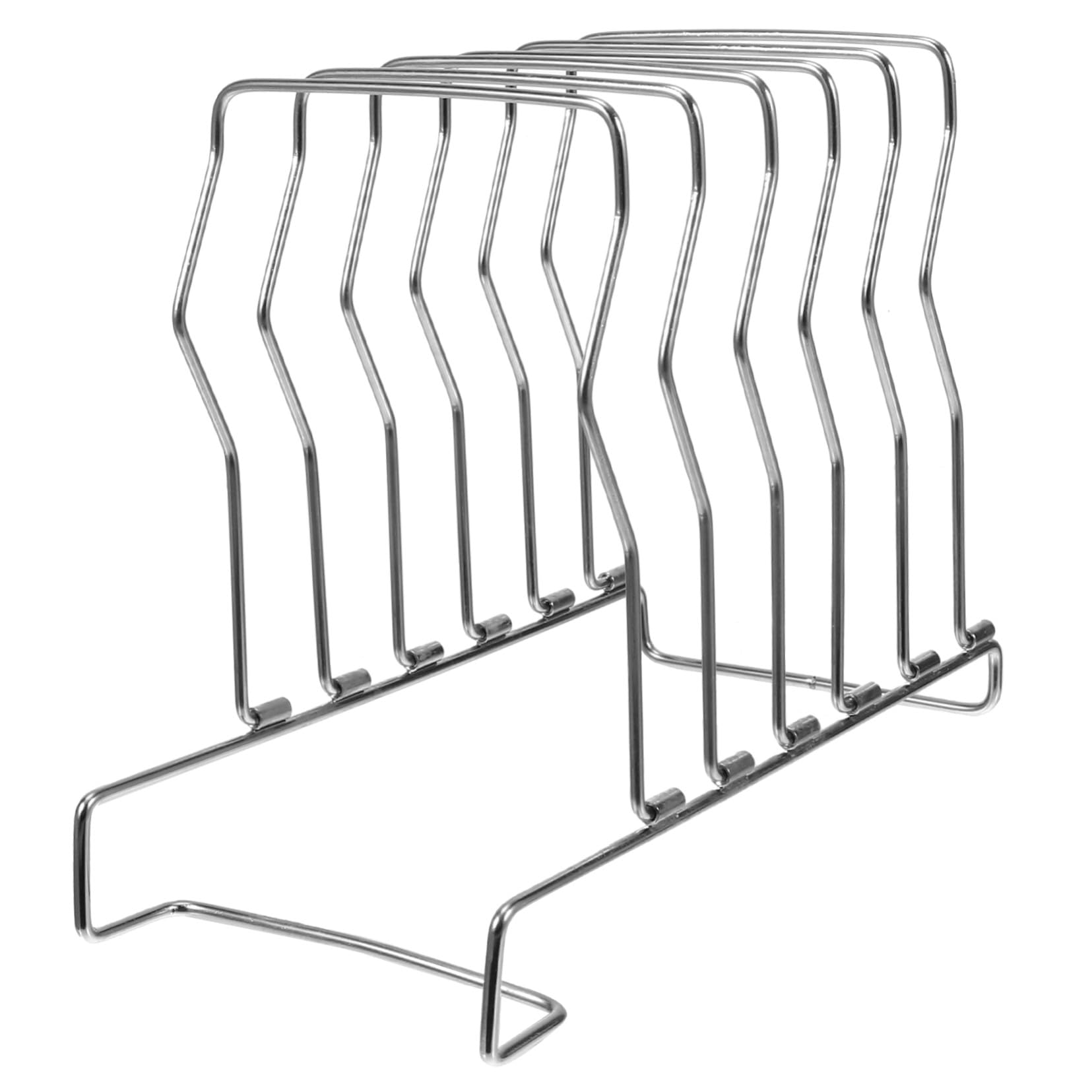 Porta Bistecca e Design Smontabile in Acciaio Inossidabile Set 5 Pezzi Supporto per Carne Sotto Vuoto Facile da Installare Superficie Liscia
