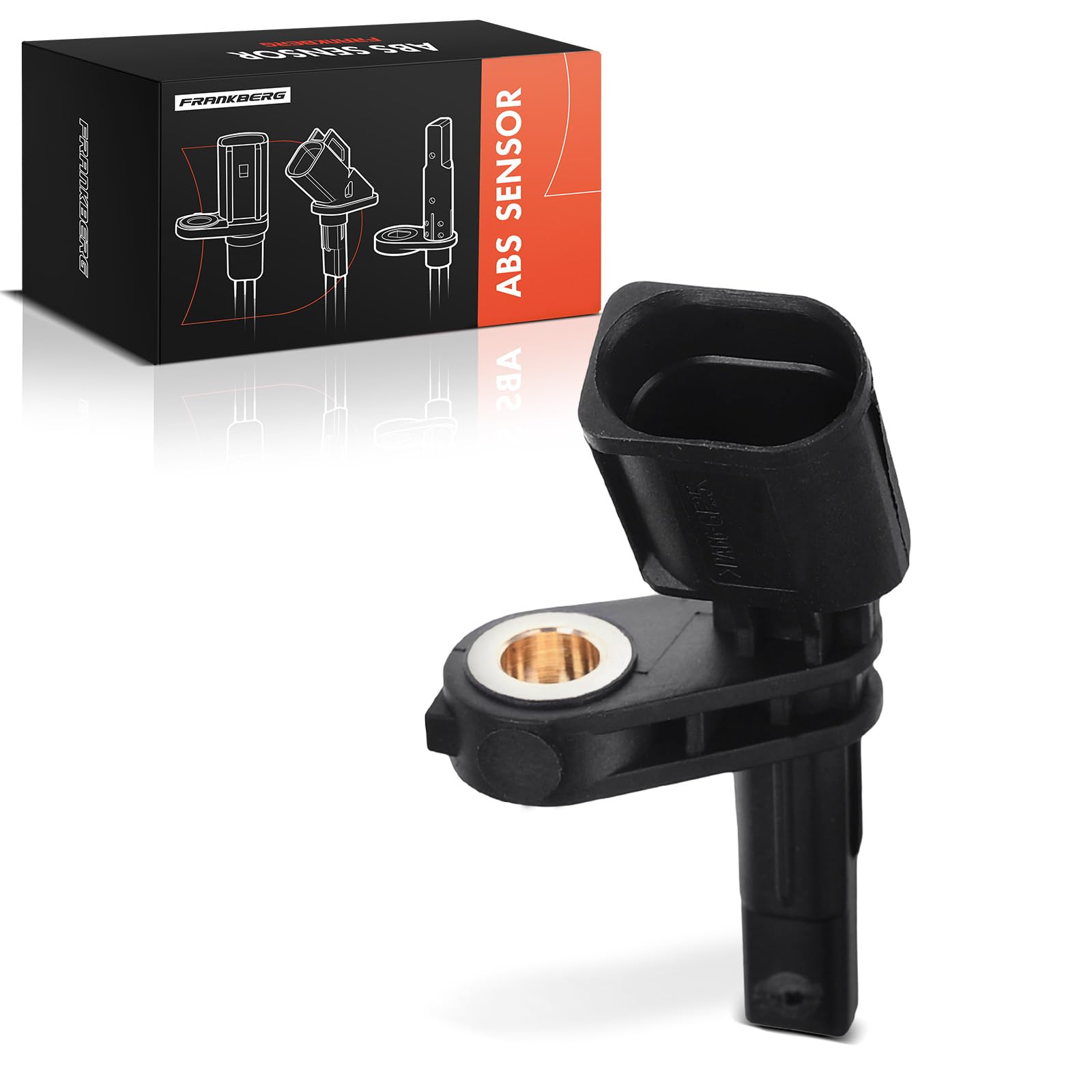 ABS Sensor Front Left for C.r.a.f.t.e.r E.O.S Golf J.e.t.t.a M.u.l.t.i.v.a.n P.a.s.s.a.t S.c.i.r.o.c.c.o S.h.a.r.a.n T.i.g.u.a.n T.o.u.r.a.n Transporter 2003-2021 WHT003857