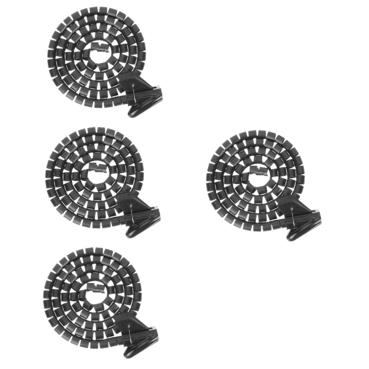 DOITOOL 4piezas Manga Flexible De Gestión De Cables para Organizar Cables Tubo Enrollable para Mantener El El y