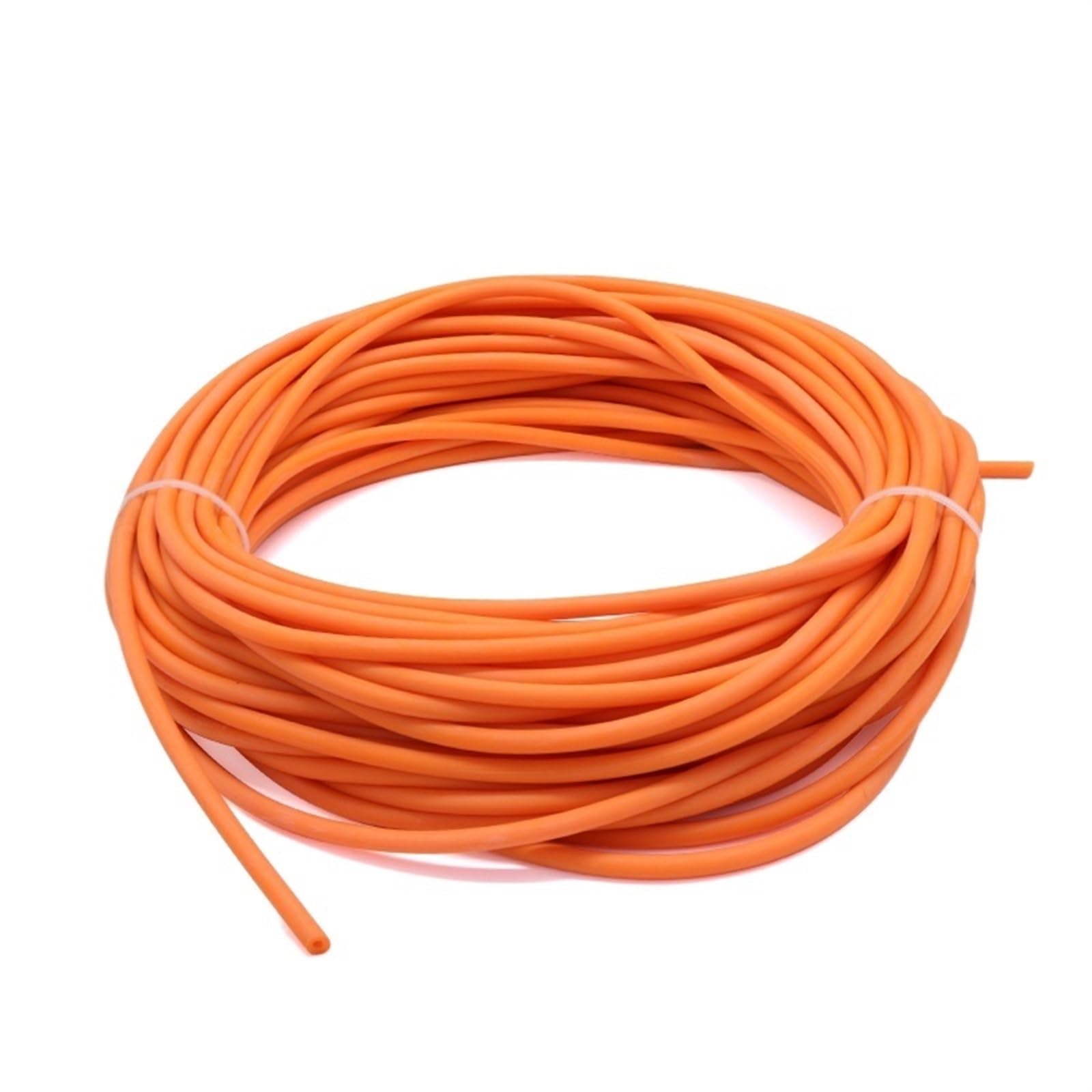 flexiable rubber High Resilient Elastic Tube Nature Latex Rubber Hoses Antifreeze Tension Rope Pipe drain elastic (Color : Orange, Size : ID 1.6mm x 3.2mm OD)