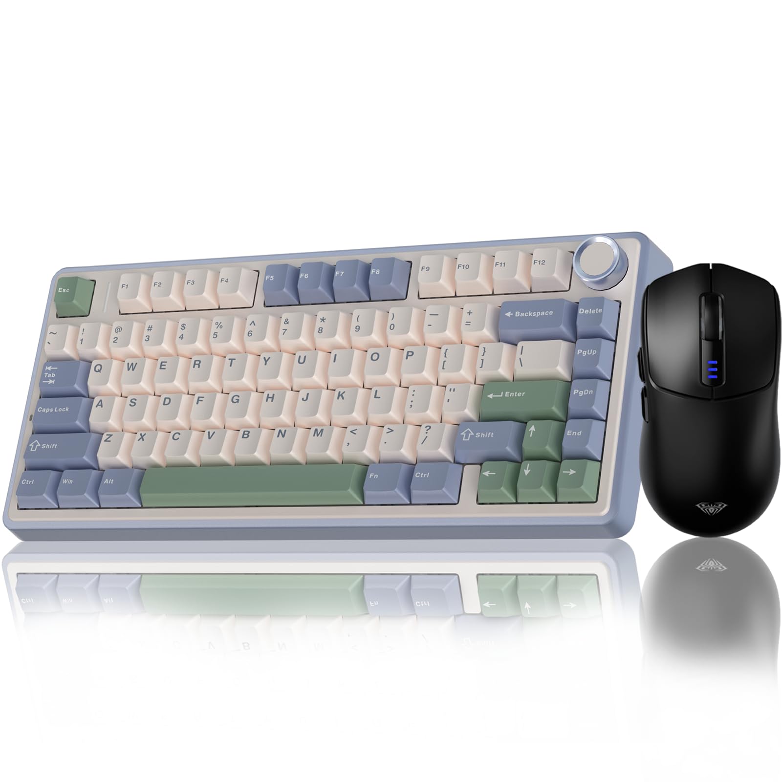 Amazon.com: AULA Wireless Keyboard and Mouse Combo, F75 75