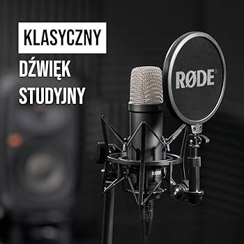 RØDE Nt1 Signature Mikrofon Pojemnościowy, Czarny, ‎5,2 x 5