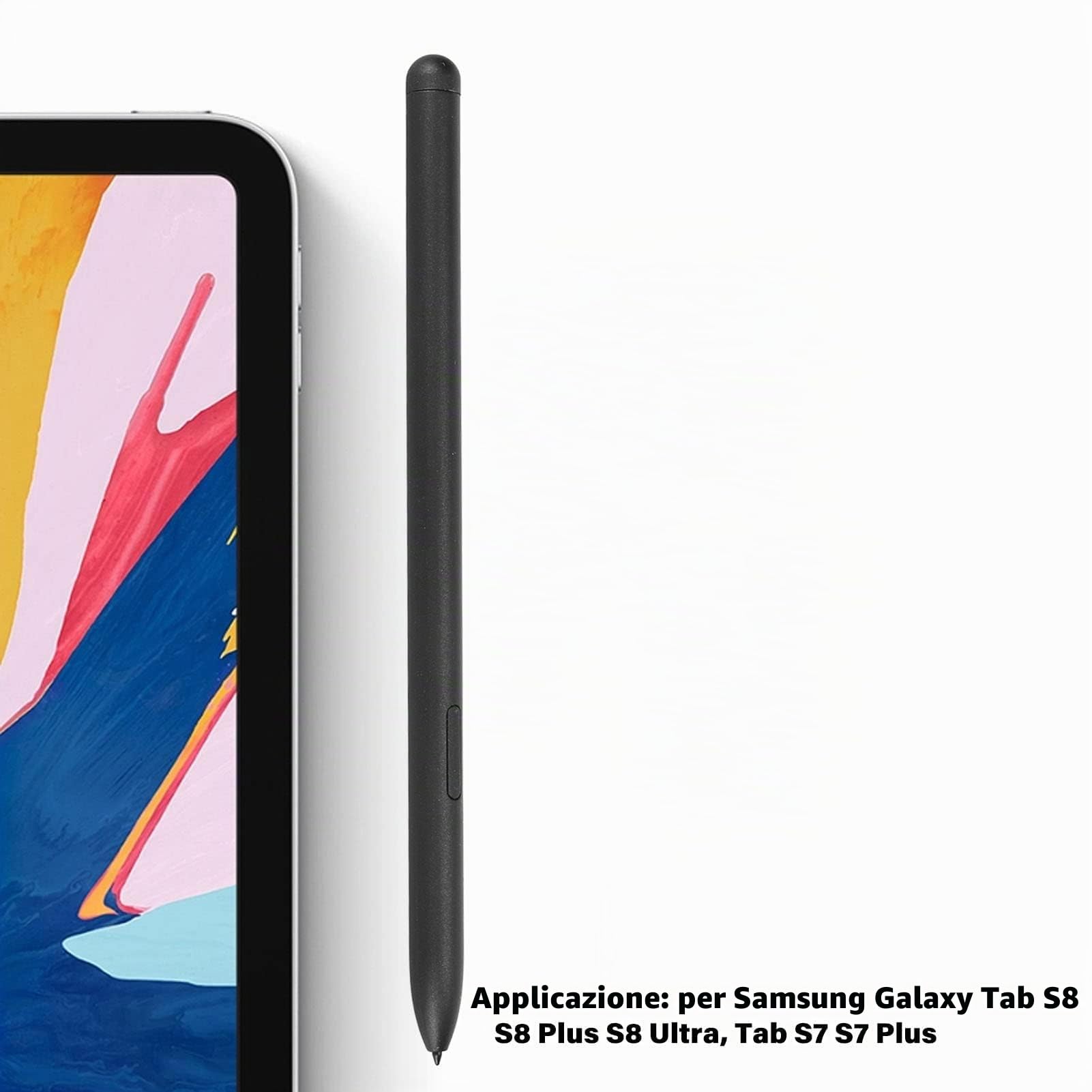 Sostituzione Penna Tab S8 S7 S per Tab S8 S8 Plus S8 Ultra Tab S7 S7 Plus, Penna Stilo di Ricambio per Livello 4096, Regali