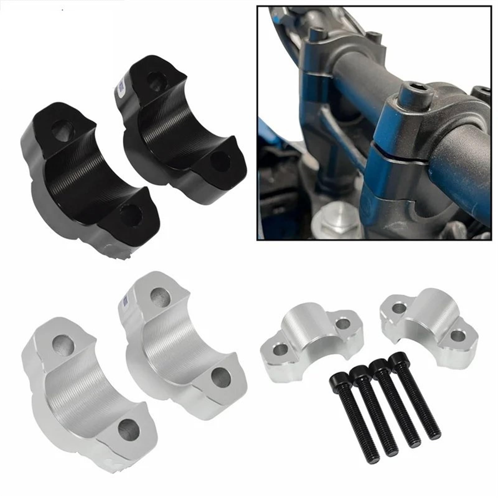 voor Stoelen en Accessoires Motorfiets Stuurverhoger Klem 52 Mm