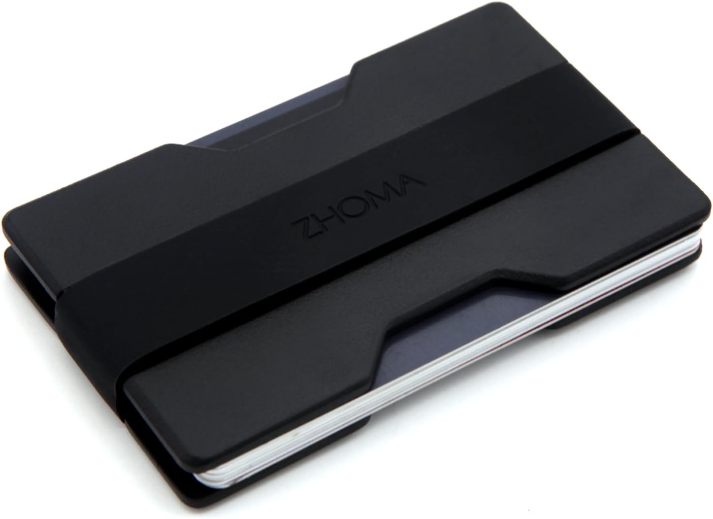 Zhoma Slim Wallet - RFID Blocking Minimalist Front Pocket Ultra Thin Strong Wallet Money Clip - Credit Card Holder