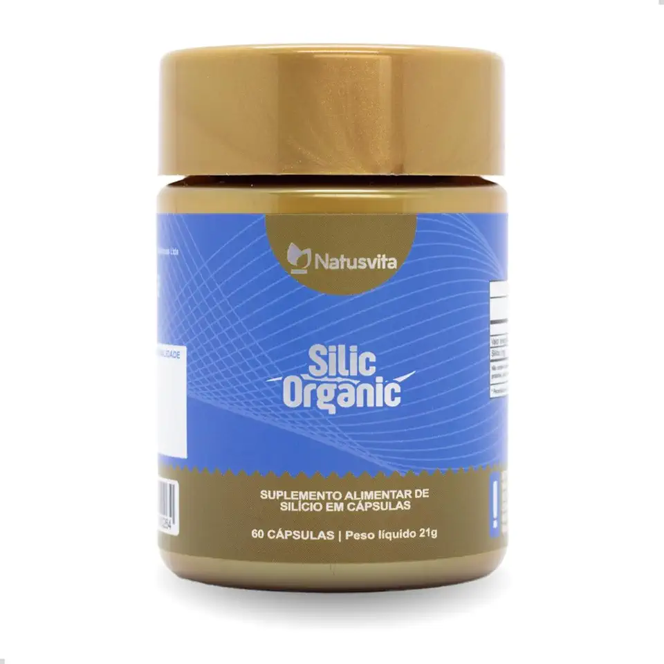 Silício Orgânico Original. 60 cápsulas