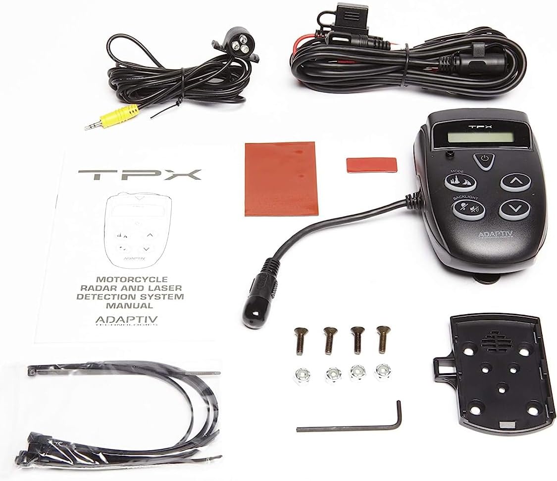 Adaptiv Technologies TPX Pro Motorcycle Radar/Laser Detector P-01-01