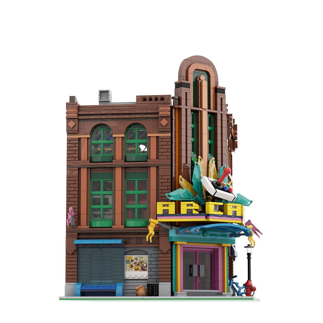MOC-159975 - Kit classico arcade anni '80 (3345 pezzi)