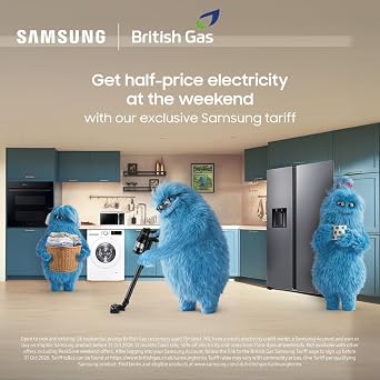 Samsung Ceramic Hob with 4 Cooking Zones, With Touch Control, Colour: Black, Material: Glass, C61R2AEE
