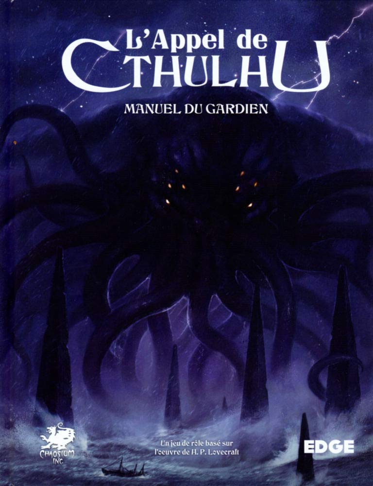 Edge Entertainment Jeu de rôles Asmodee l'appel de Cthulhu Manuel du Gardien