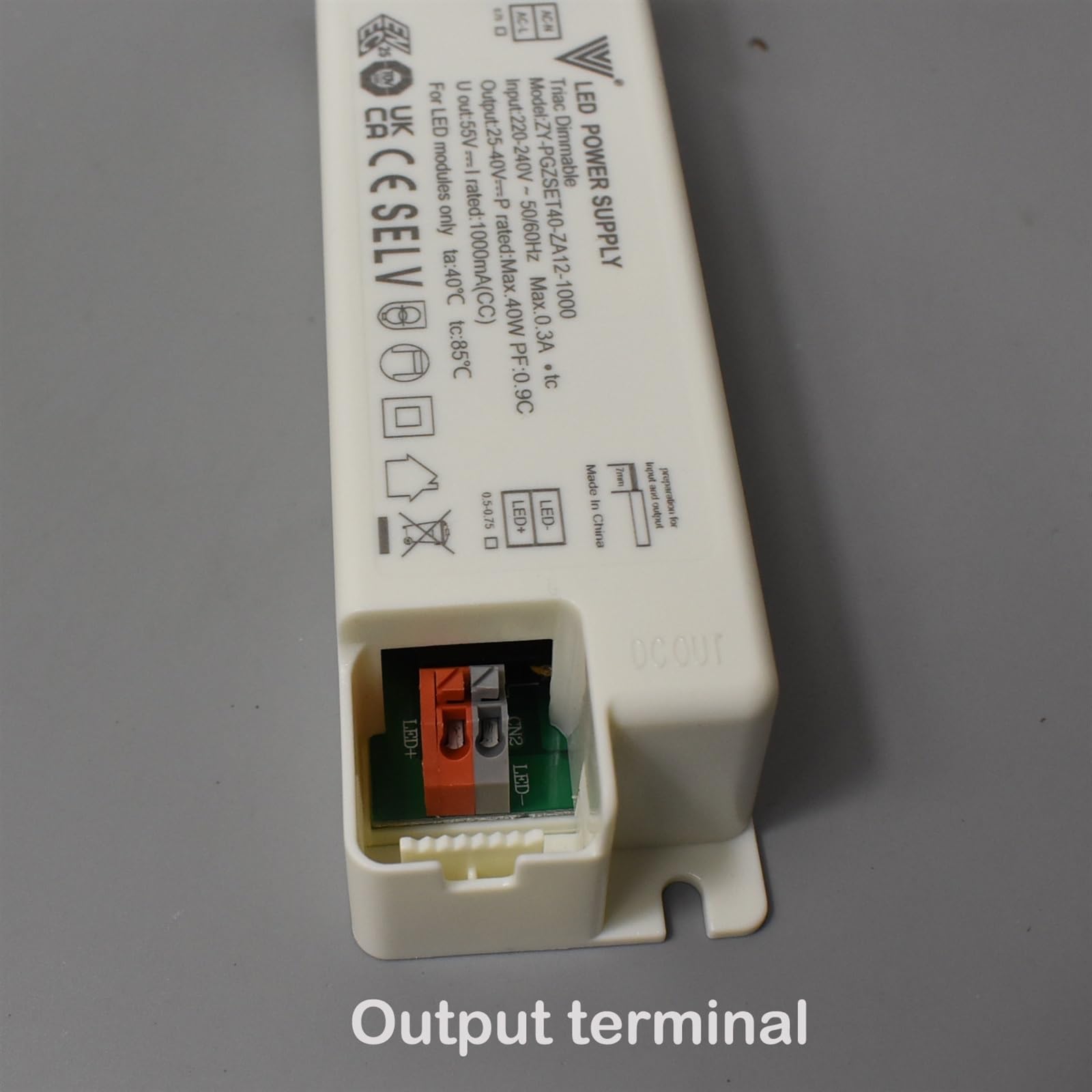 Trasformatore di illuminazione driver dimmerabile LED senza sfarfallio for chip COB 600mA 900mA 25V-40V Lampade da incasso(25-40V 900mA 36W)