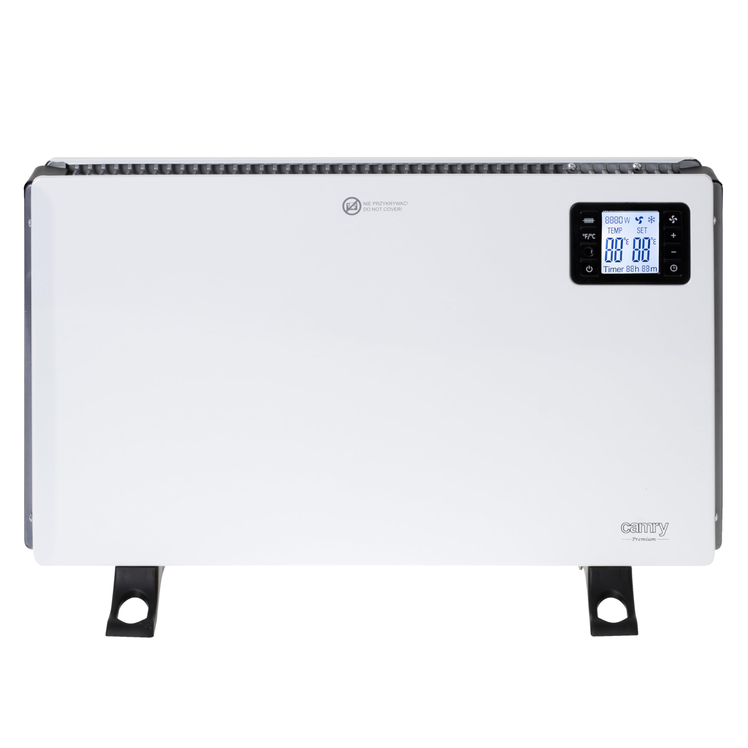 Chauffage convecteur LCD ADLER pour réchauffer votre salon lors des soirées d'hiver