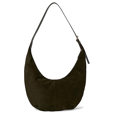 Madewell Suede Essentials Curve Shoulder Bag Shoulder Women