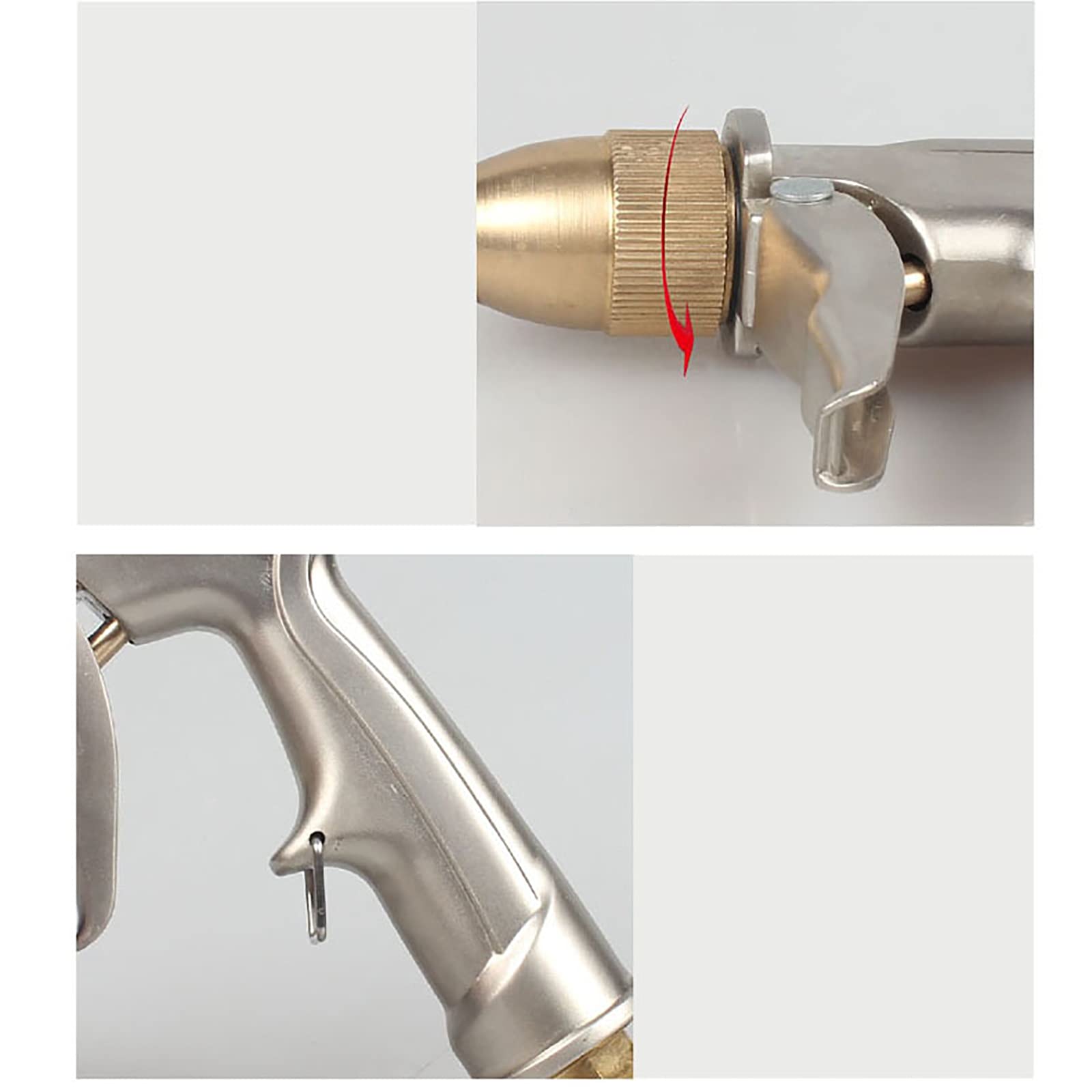Pistola a Spruzzo per Irrigazione Strumento di annaffiatura del giardino dell'acqua della pistola casa dell'automobile famiglia per La Pulizia Dell'irrigazione