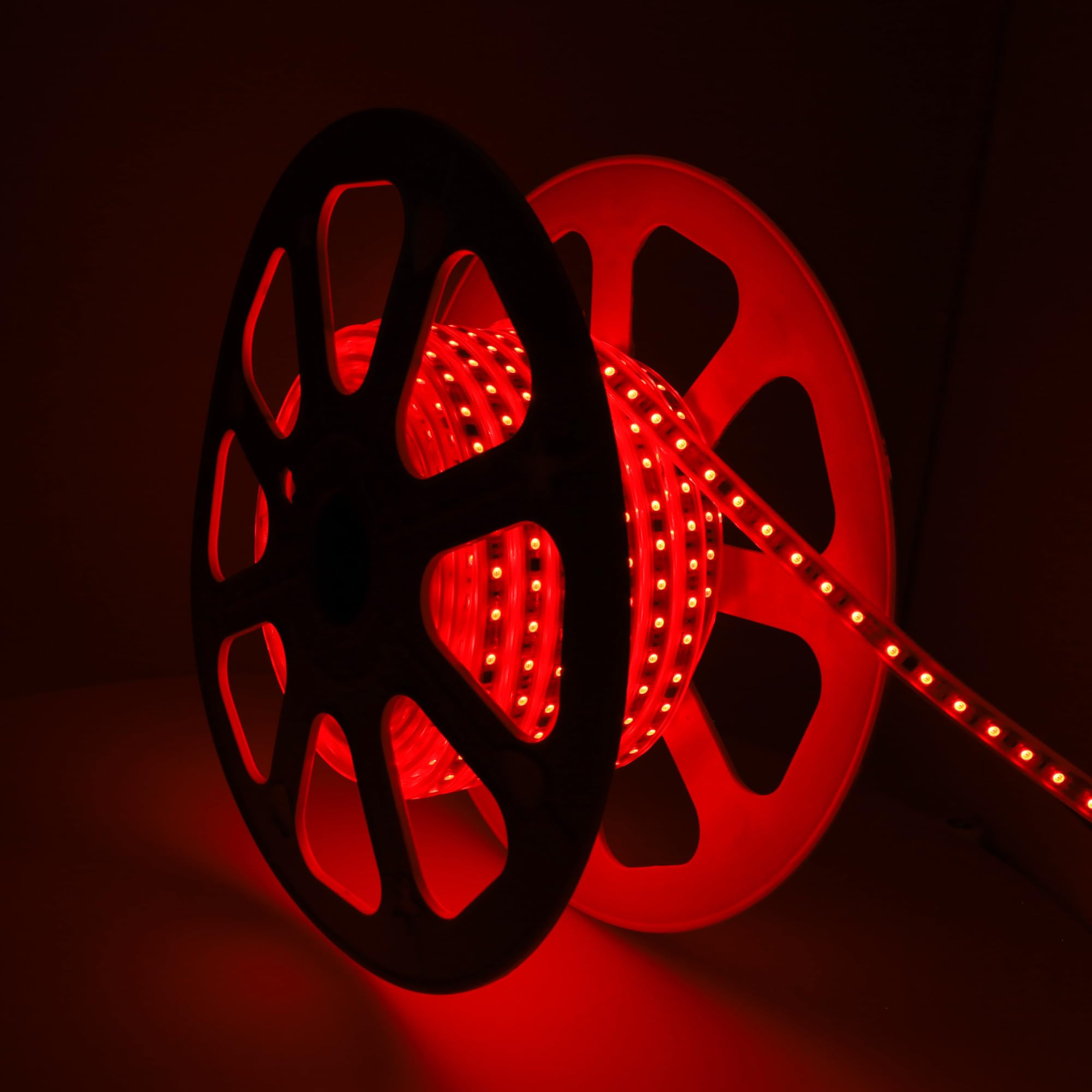Jandei - Kit Tira Led 10metros 24Vdc RGBIC con Controlador 220Vac y Mando, 600 Leds. IP65 Ideal Exteriores