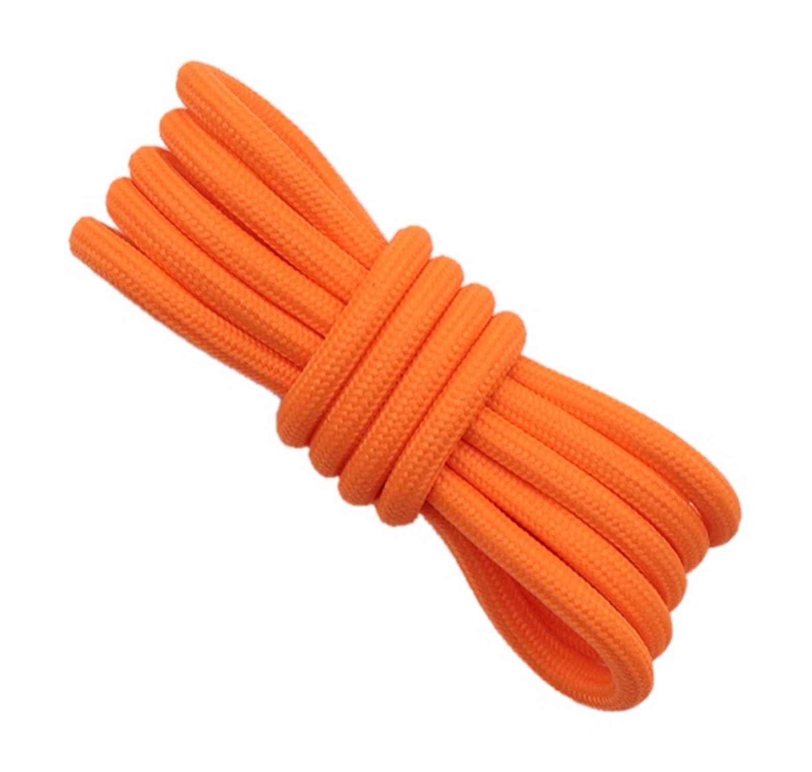 GPDNBIEU Shoelaces, Round Polyester Shoelaces Green Shoe Laces Extra Women Men Sneaker Shoestring(2741 Fluorescent Red,60cm)