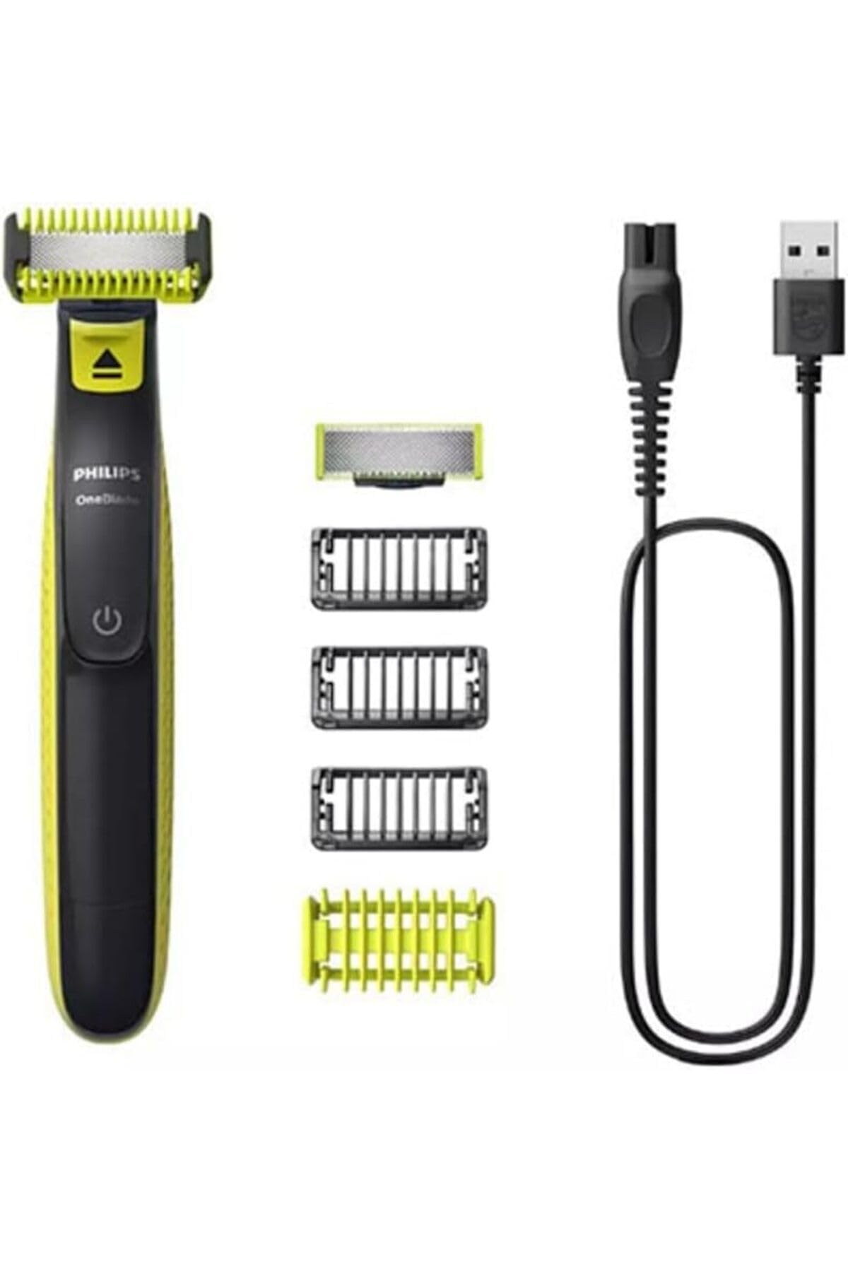 Philips Qp2824/10 Oneblade Yüz Ve Vücut Şekilendirici Lime Yeşili/Siyah TKB-6475
