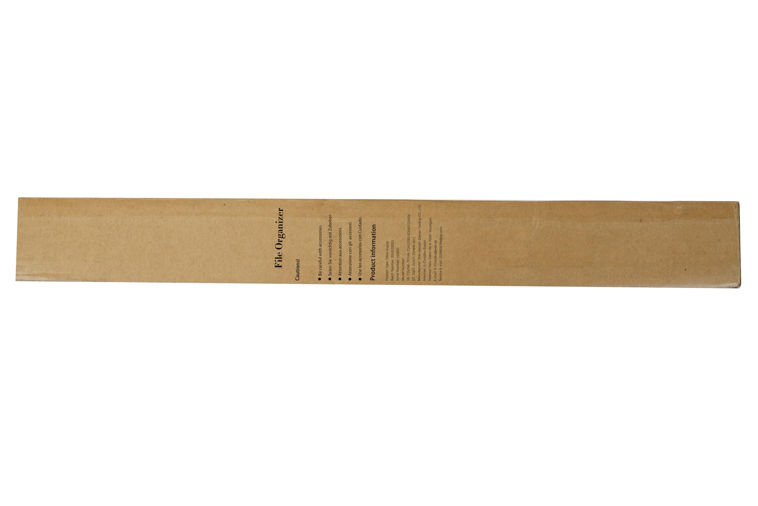 Bac à Courrier Empilable 7 Niveaux, Organisateur de Bureau A4 Bois Plastique Blanc