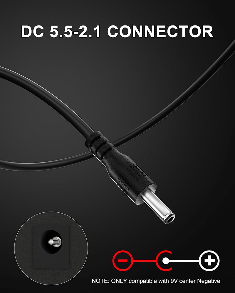 9v Power Supply For Guitar Pedals 9V AC Power Supply Adapter For Boss PSA-120S Guitar Distortion Effects Keyboard Pedal