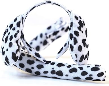 dalmatian ears headband