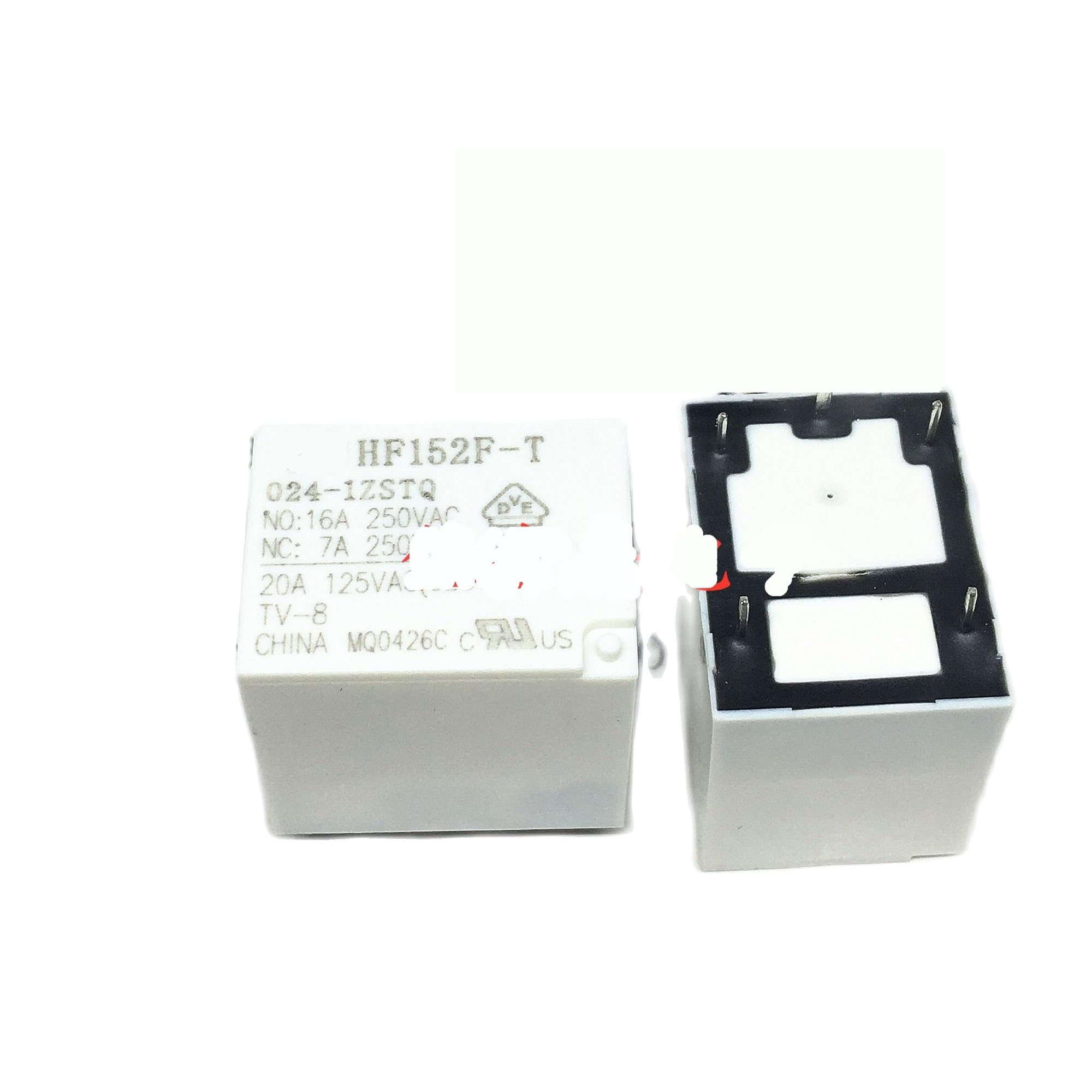 Relé 24VDC HF152F-T 024-1ZST de 20A componente electrónico para circuito 3